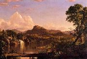 Frederic Edwin Church New England Scenery oil painting